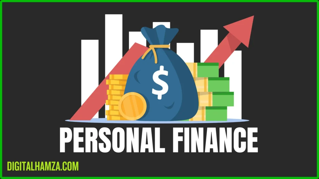 this is the image for personal finanace niche showing icon and title of niche