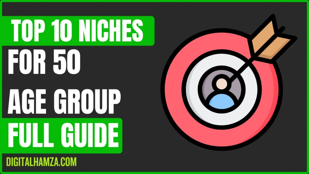 this is the featured image of this blog post niches for over 50 age group