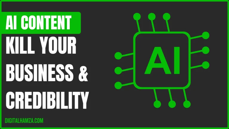 AI Content: Kill Your Business & Credibility